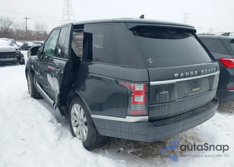 2016 Land Rover Range Rover 3.0L V6 Supercharged Hse из США, поврежденный, VIN SALGS2PF0GA313299